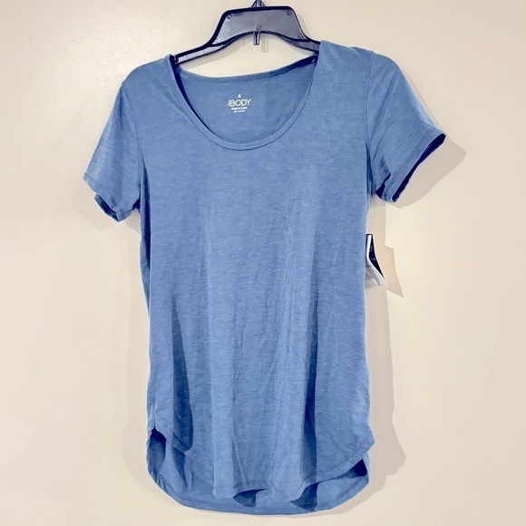 Cotton On Body Womens Short Sleeve Curved Hem Active Gym T-Shirt Blue - Picture 9 of 14
